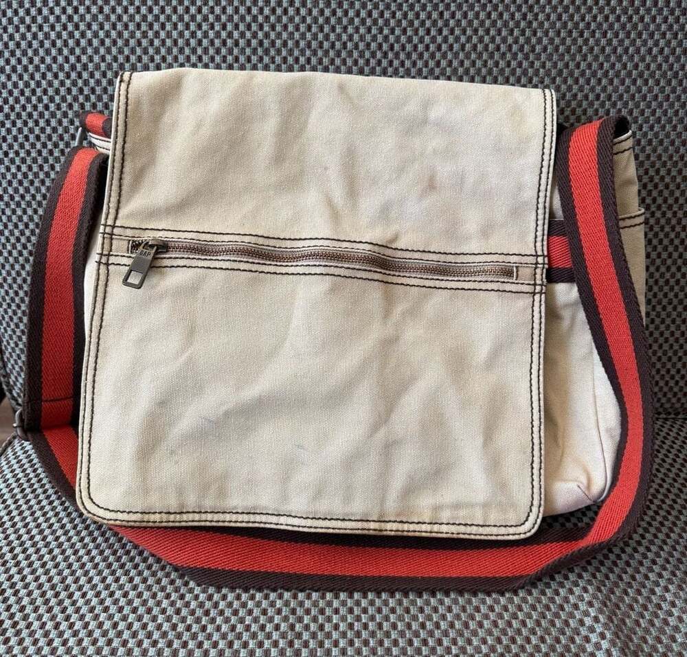 Vintage Gap 1969 Canvas Durable Messenger Bag